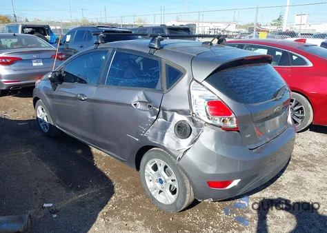 2014 Ford Fiesta Se from USA, damaged, VIN 3FADP4EJ7EM162675